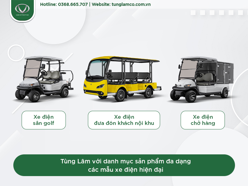 Xe Điện Tùng Lâm tiếp tục khẳng định năng lực cung cấp xe điện cho ngành du lịch
