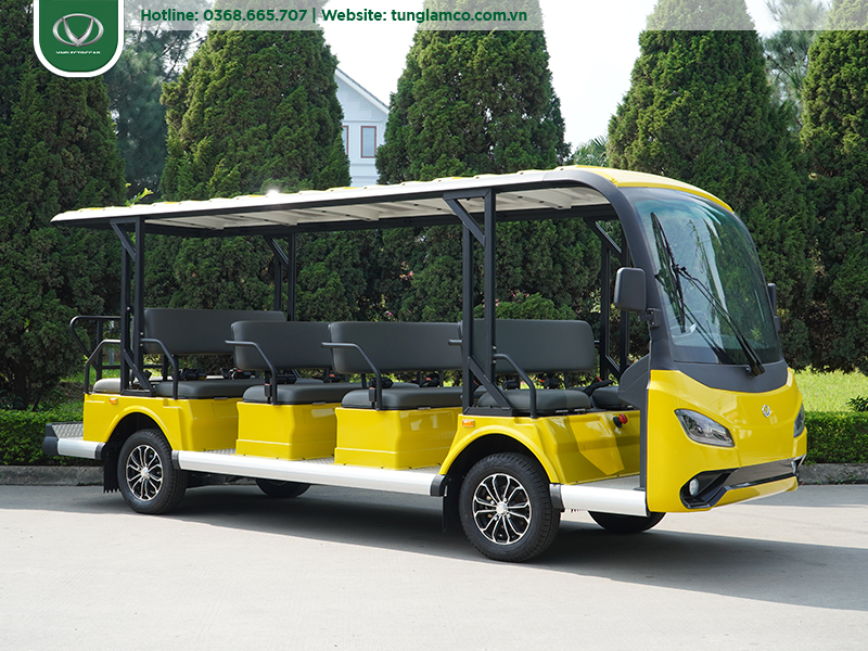 Xe điện du lịch 14 chỗ được thiết kế cho những mô hình nào?